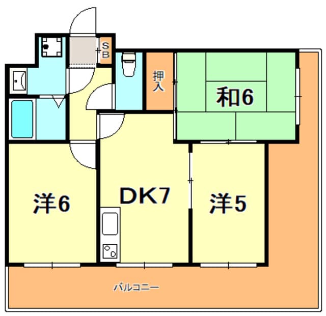 Preview floorplan of Hillside Terrace Tsuiji