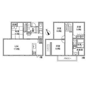 Preview floorplan of Yurinoki-dai 3-chome Detached House
