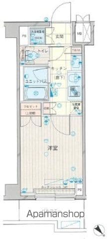 Preview floorplan of Rouburu Kawasaki Nakamurako