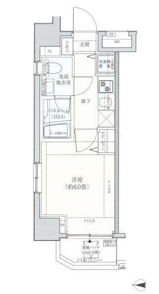 Preview floorplan of Roar Musashi-Shinjo