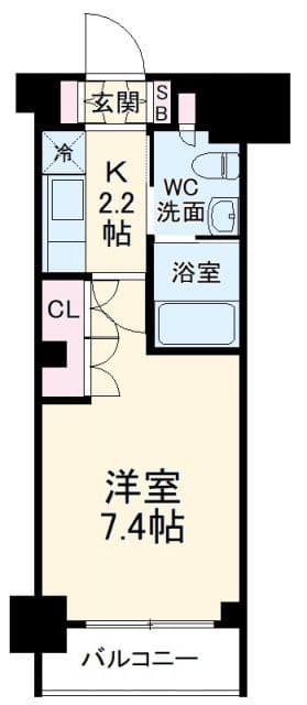 Preview floorplan of Castalia Musashi Kosugi