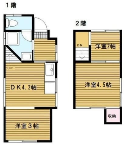 Preview floorplan of Ogura 2-chome Rental House