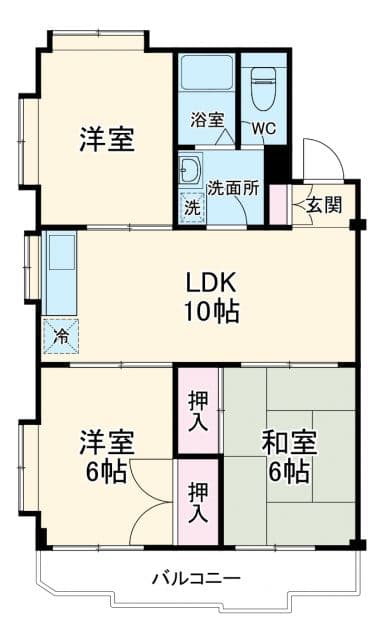 Preview floorplan of Parkside Hiyoshi