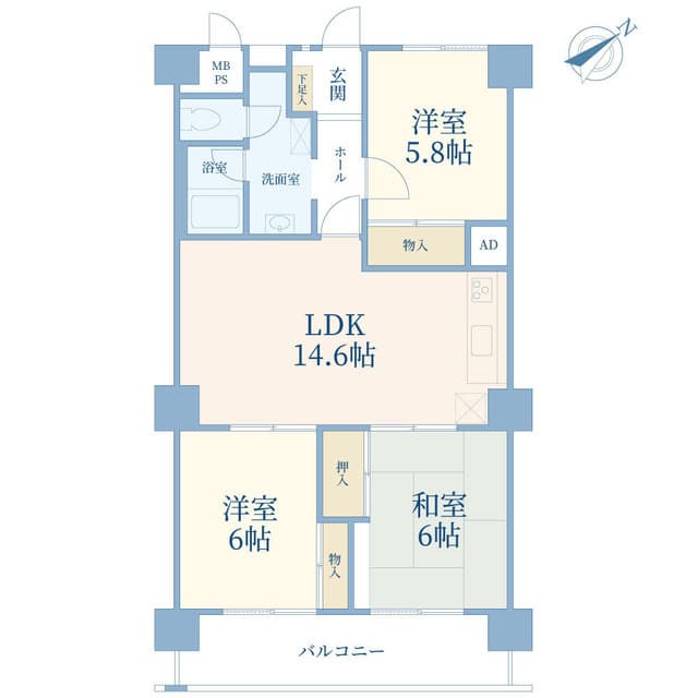 Preview floorplan of Lilienheim C Building