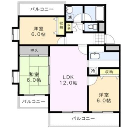Preview floorplan of Sancourt Akanedai