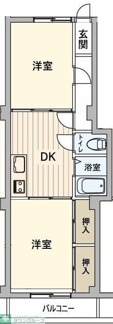 Preview floorplan of Chronos Sachigaoka