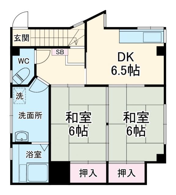 Preview floorplan of Kiyotani Apartment