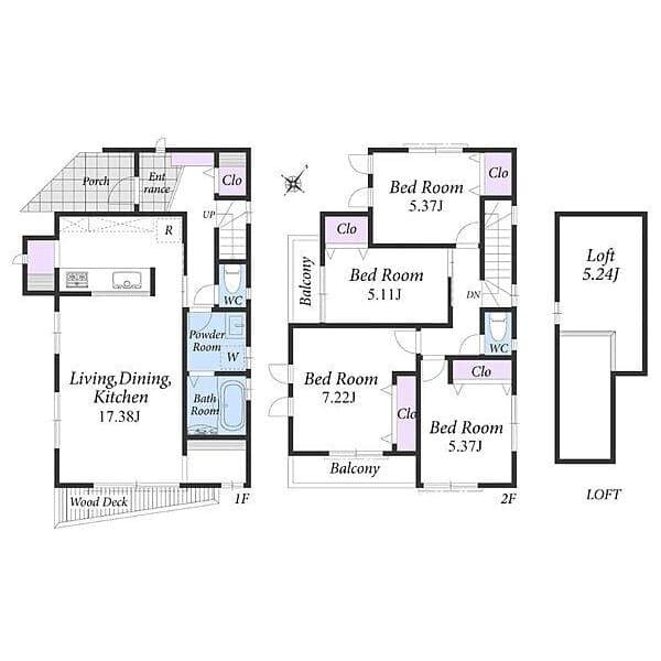 Preview floorplan of B072726017