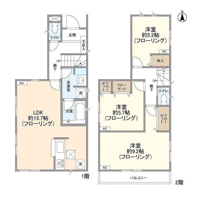Preview floorplan of LG Kolet Yokohama Rokkakubashi #04