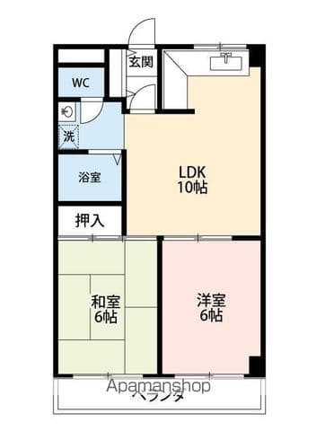Preview floorplan of Nakamachi Building