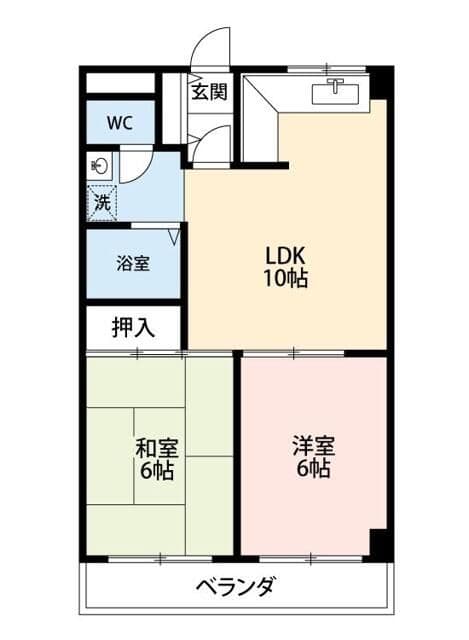 Preview floorplan of Nakamachi Building