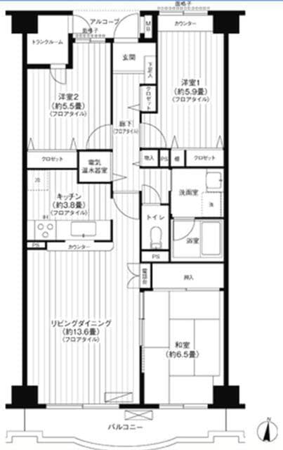 Preview floorplan of Eclair 21