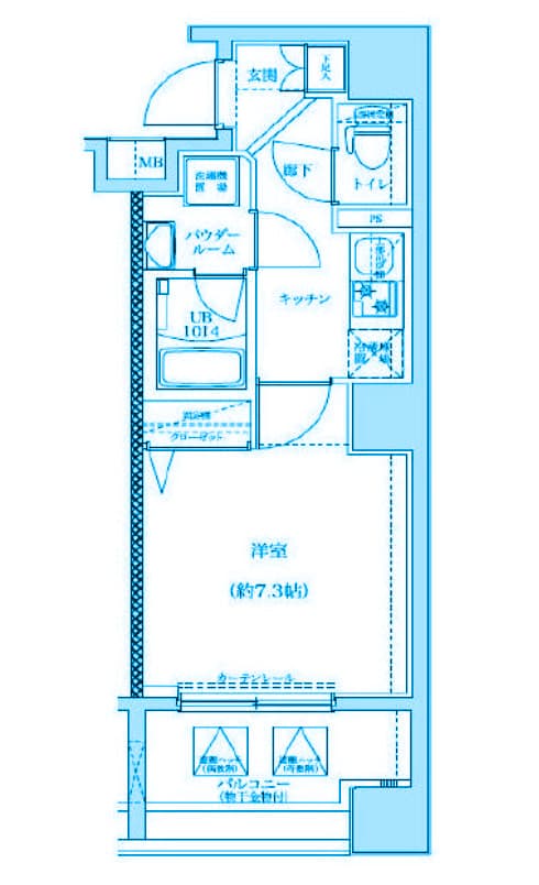 Preview floorplan of Bell Seed Yokohama Yoshinocho MAXIV
