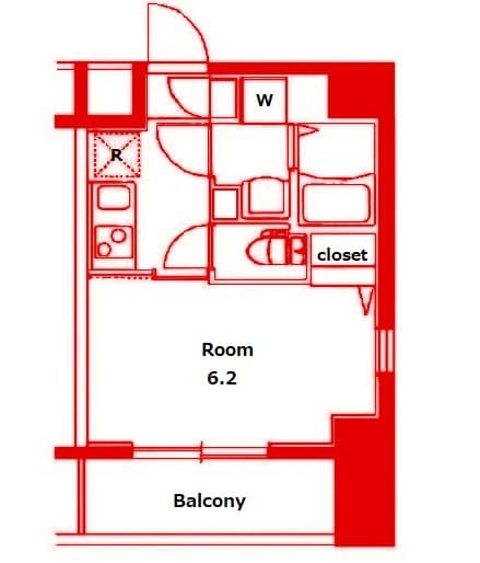 Preview floorplan of Pro Style Wealth Kannai Sumiyoshi Town