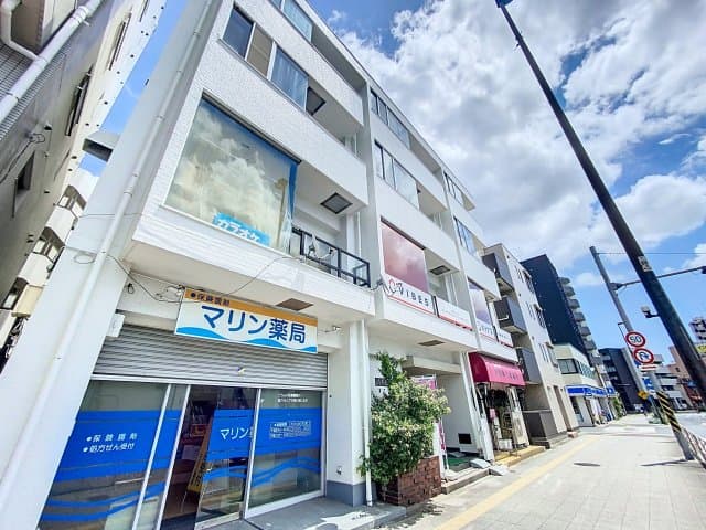 Main exterior of Shimizu Building