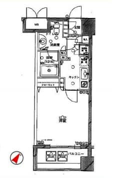 Preview floorplan of Grifone Yokohama Central