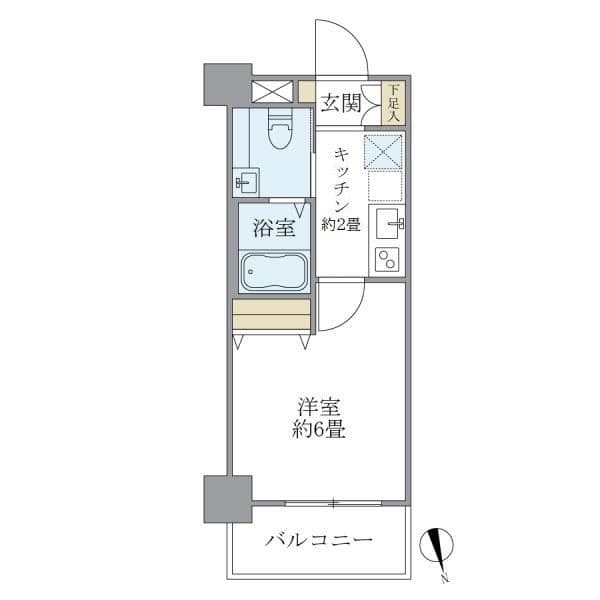 Preview floorplan of J-Cloud Yokohama Tsurumi