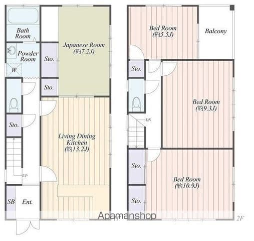 Preview floorplan of Tsurumi-ku Namamugi Detached House