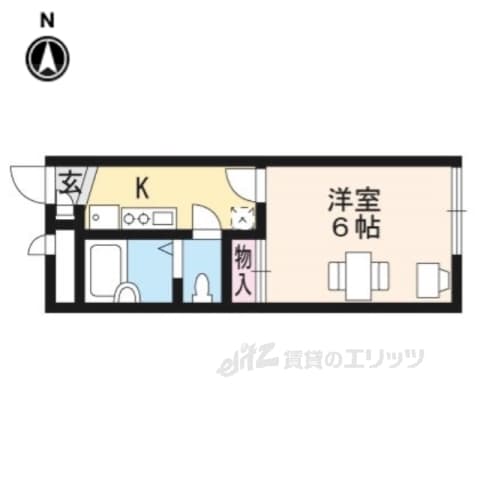Preview floorplan of Leopalace Shinwa