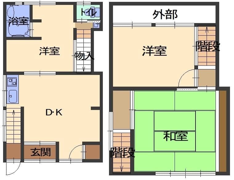 Preview floorplan of Ayabe City Honmachi 3-chome Detached House