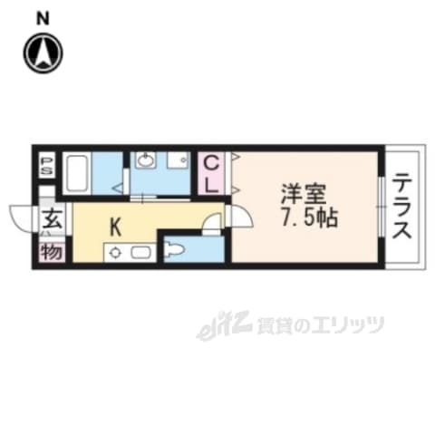 Preview floorplan of STUDIO 1004