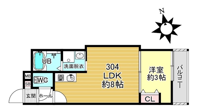 Preview floorplan of BKB Sengoku Mansion
