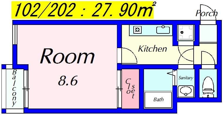 Preview floorplan of Elegance Court Kitayama