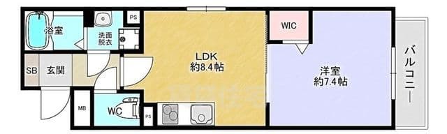 Preview floorplan of S Flat Enmachi