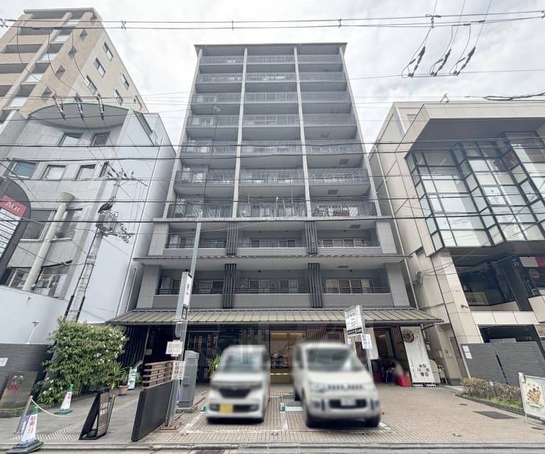 Main exterior of SOHO Karasuma