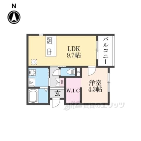 Preview floorplan of Forest Maison Horikawa Oike