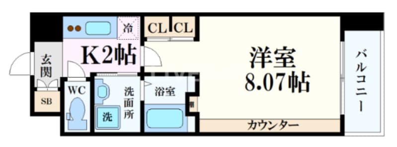Preview floorplan of Rb Planesia Keihan Demachiyanagi