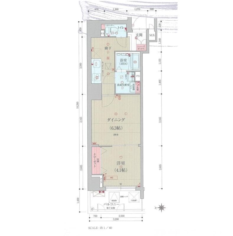 Preview floorplan of Bellagio Kyoto Nishioji II