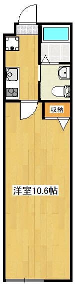 Preview floorplan of Bochibochi Karasuma
