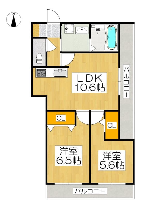 Preview floorplan of Wisteria Uzumasa Tenjinkawa