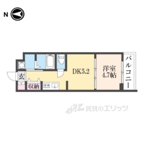 Preview floorplan of Fastate Kyoto Nishi KIWAMI