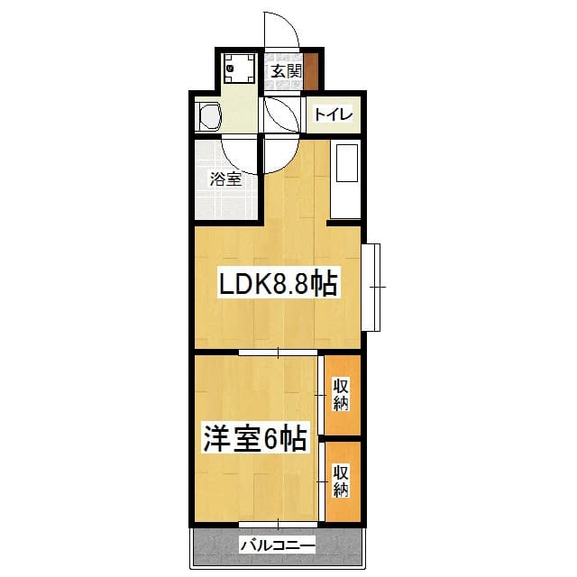 Preview floorplan of Planesia Hoshi no Ko Yamashina Sanjo ✨Foreign nationals: OK