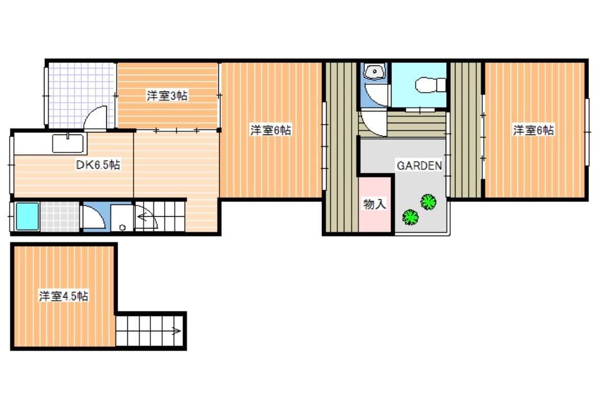 Preview floorplan of Yoshino City, Shinjicho Detached House