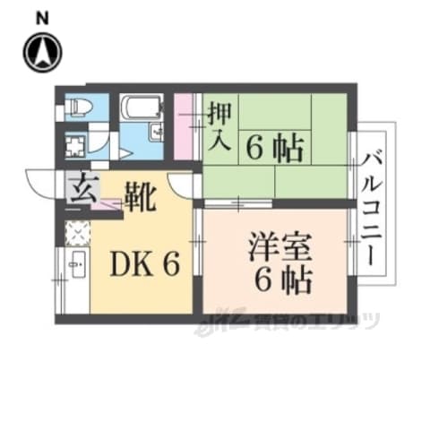 Preview floorplan of Estate Pia Chikuyama No. 2 Building