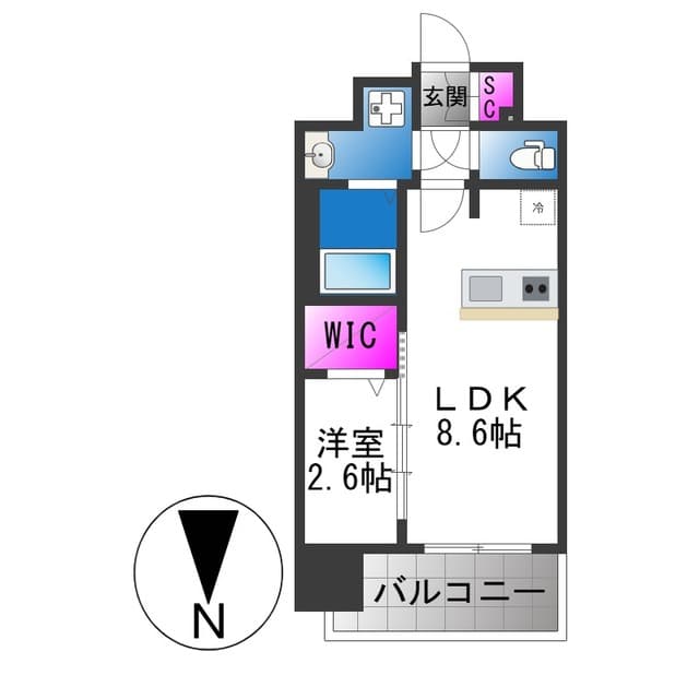 Preview floorplan of Fastate Higashi-Osaka Adamas