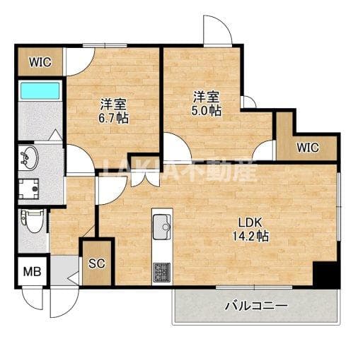 Preview floorplan of LEGALAND+ABENO SANMEICHO