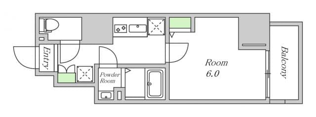 Preview floorplan of Exe Abeno