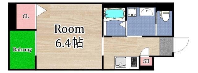 Preview floorplan of robot home Taikobashi (formerly: robot home Taki-i)