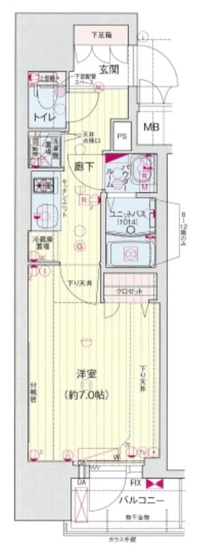 Preview floorplan of Prasance Matsuyamachi Station Front