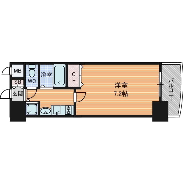 Preview floorplan of Presunce Nakanoshima Park Residence