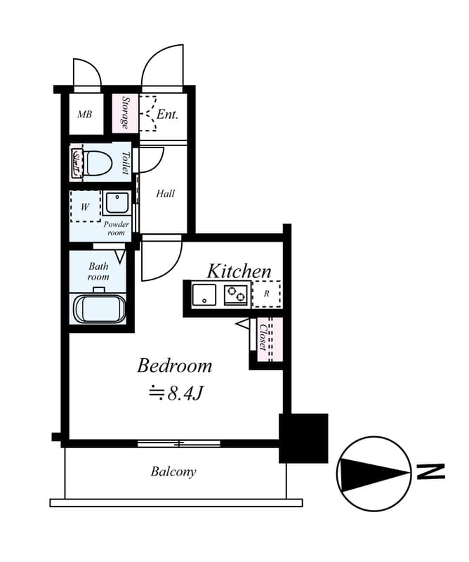 Preview floorplan of Proceed Osaka Jonan
