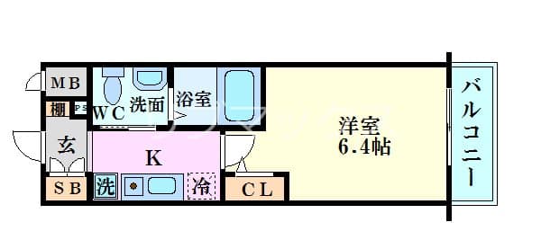 Preview floorplan of Eslead Noda Hanshin Ekimae