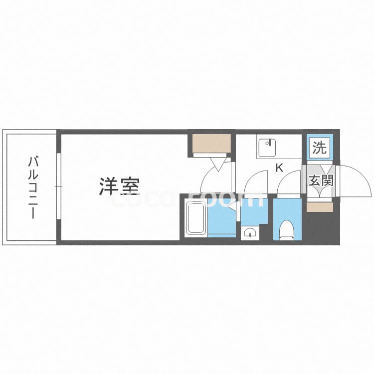 Preview floorplan of Eslead Residence Osaka Fukushima