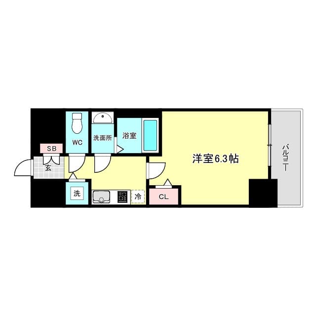 Preview floorplan of Presunces Osaka Gate City