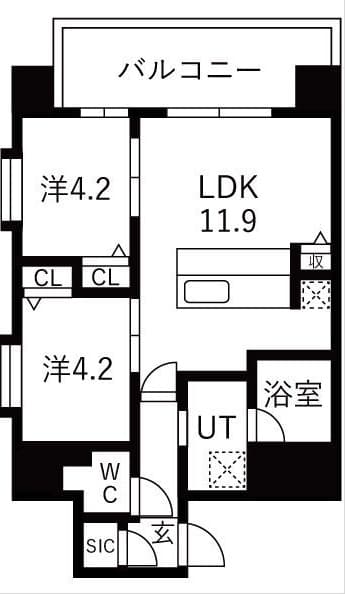 Preview floorplan of Splendid Tamatsukuri