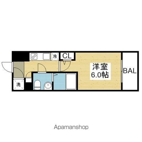 Preview floorplan of Eslead Osaka Nagahori Gate